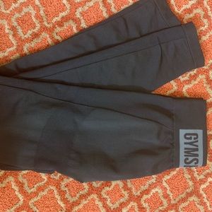 Like new BLACK GYMSHARK high waisted leggings
